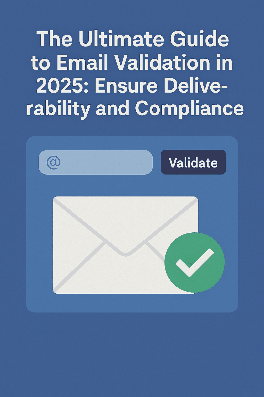 The Ultimate Guide to Email Validation in 2025: Ensure Deliverability and Compliance